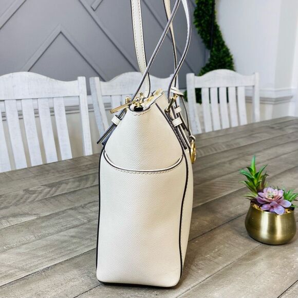 Michael Kors Marilyn Medium Saffiano Leather Tote Bag - Picture 4 of 12